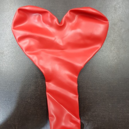 בלון לב 12' אדום