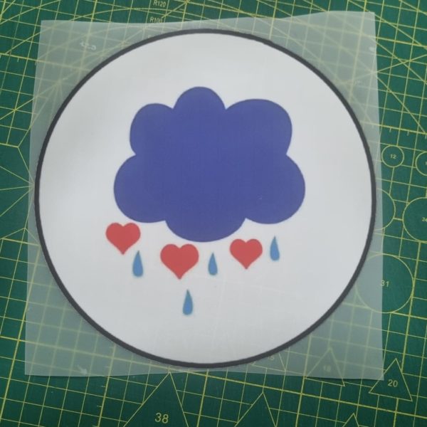 הדפסה על חולצה דובוני אכפת לי ענן